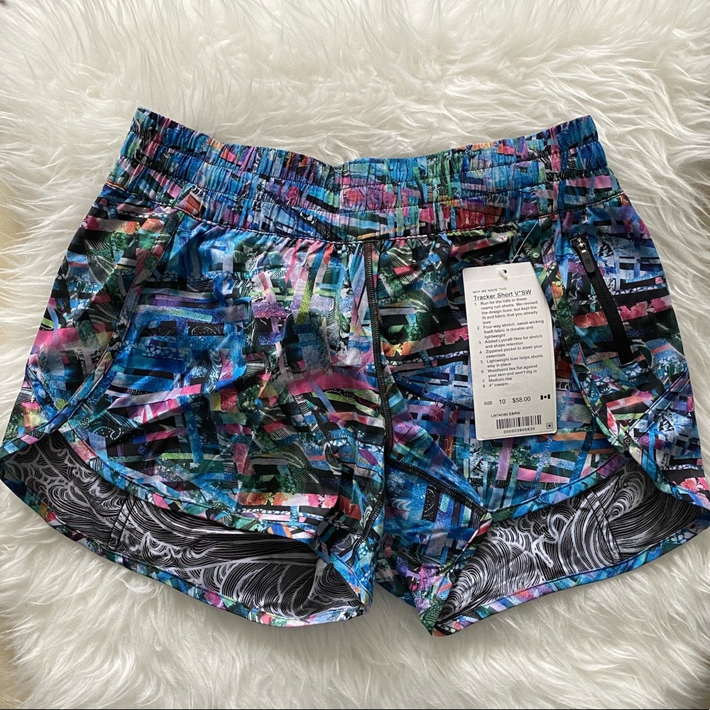 lululemon athletica Multicolor Athletic Shorts